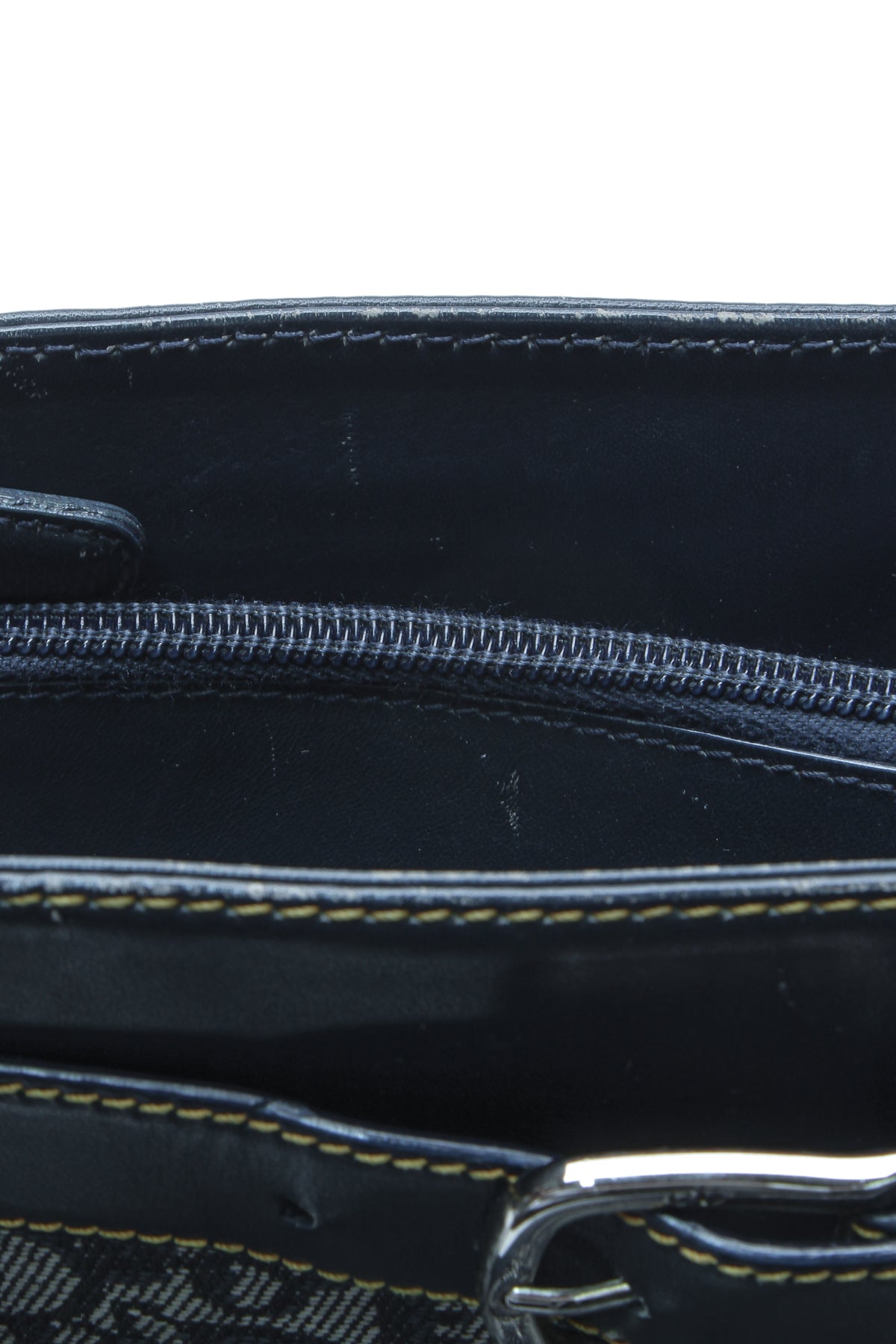 Vintage Trotter Horizontal Tote Bag - Navy