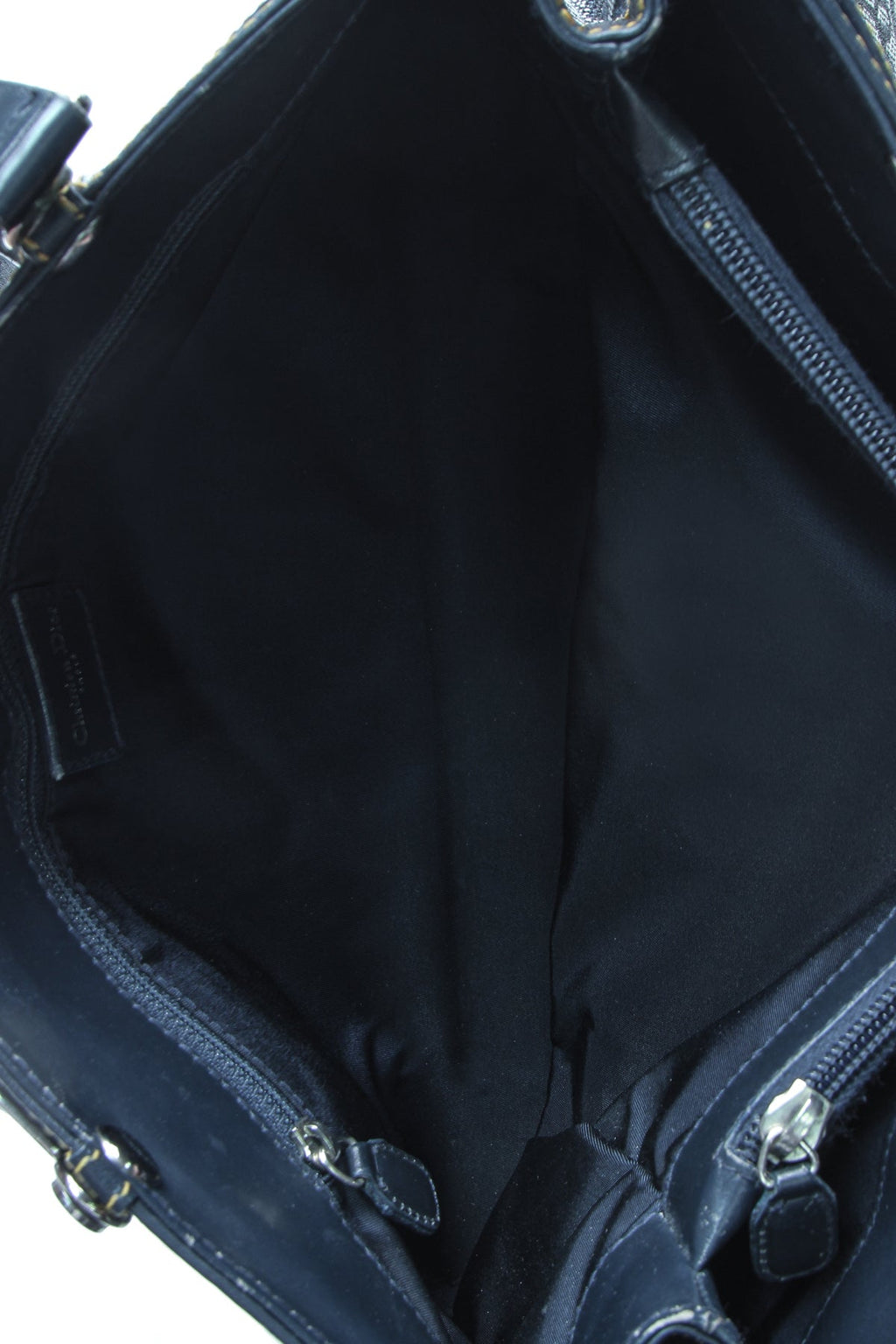 Vintage Trotter Horizontal Tote Bag - Navy