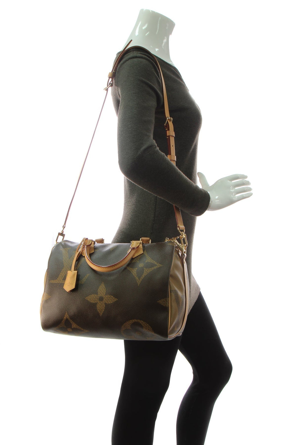 Speedy 30 Bandouliere Bag - Giant Monogram