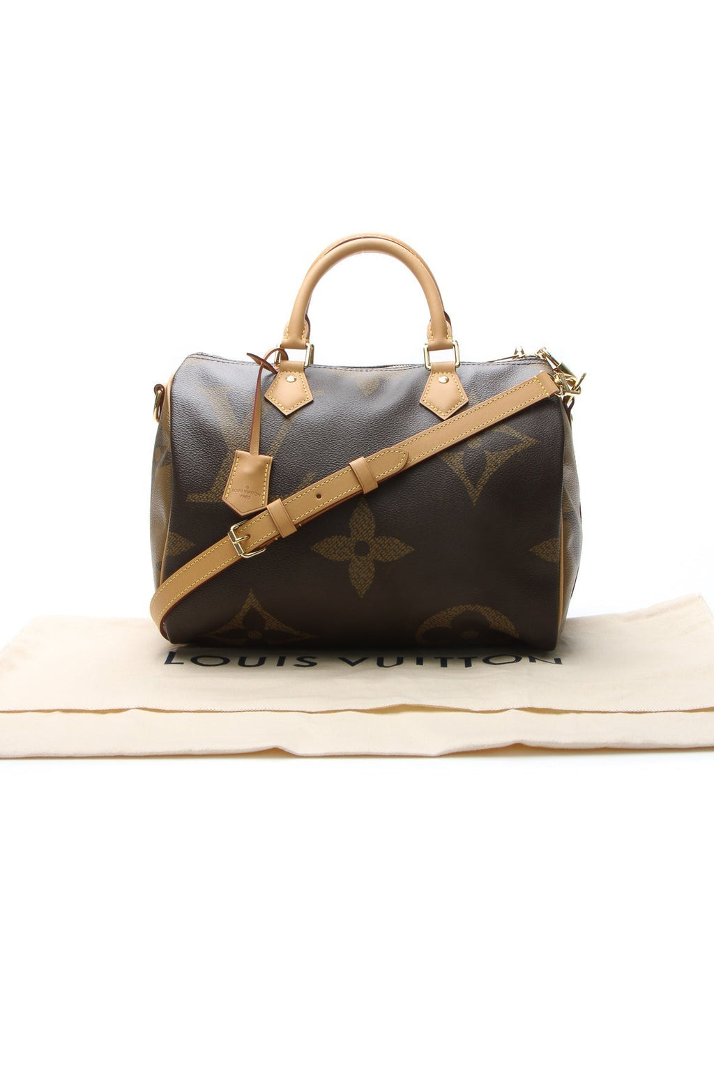 Speedy 30 Bandouliere Bag - Giant Monogram