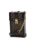 Vertical Trunk Pochette Bag - Monogram/Black