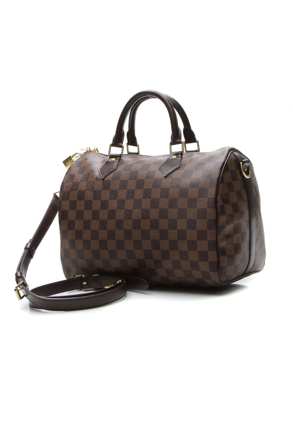 Speedy Bandouliere 30 Bag - Damier Ebene