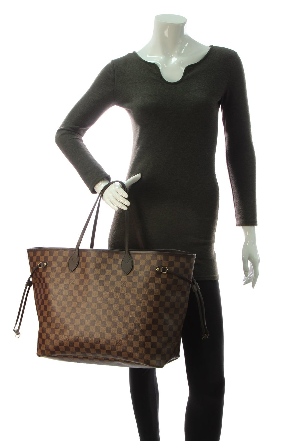 Neverfull GM Tote Bag - Damier Ebene