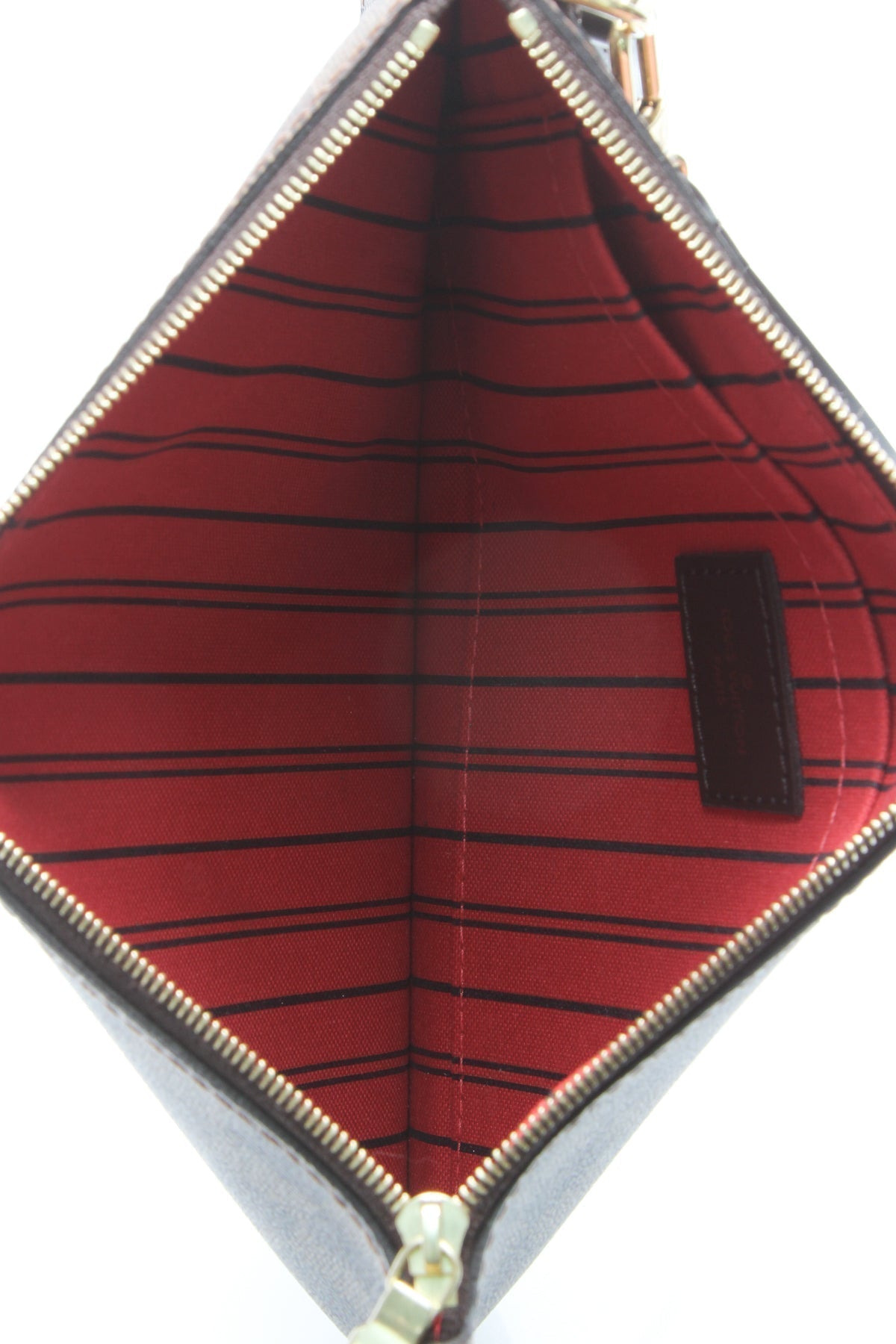 Neverfull Pouch Wristlet - Damier Ebene