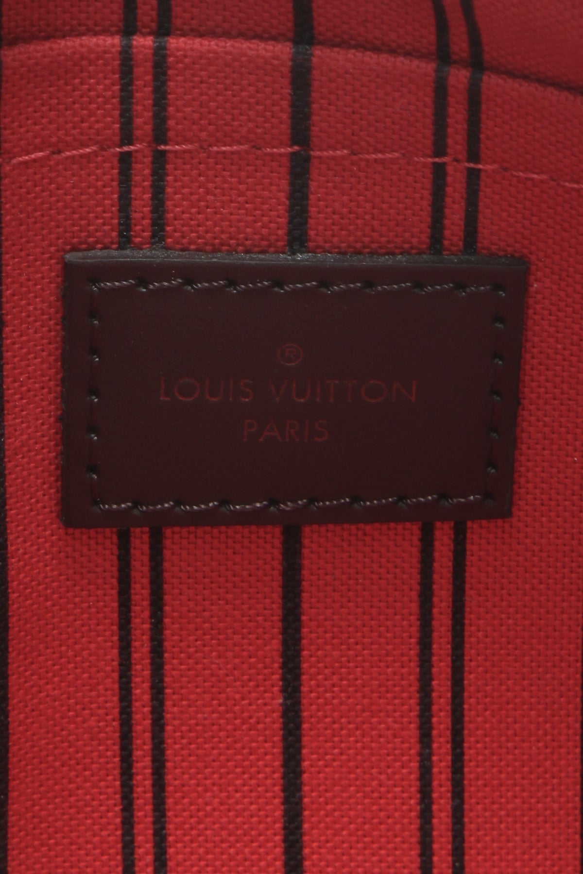 Neverfull Pouch Wristlet - Damier Ebene