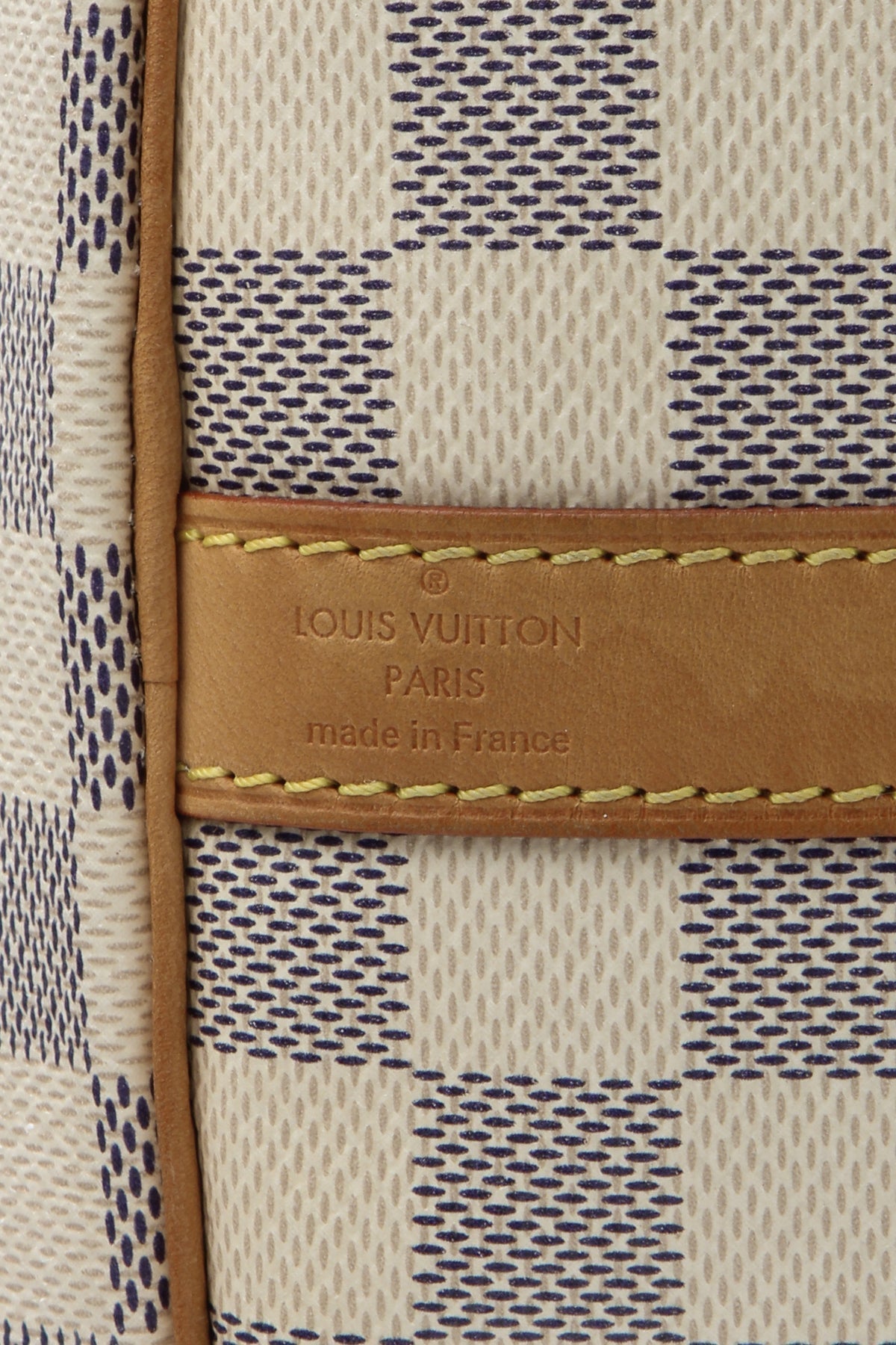 Speedy Bandouliere 35 Bag - Damier Azur
