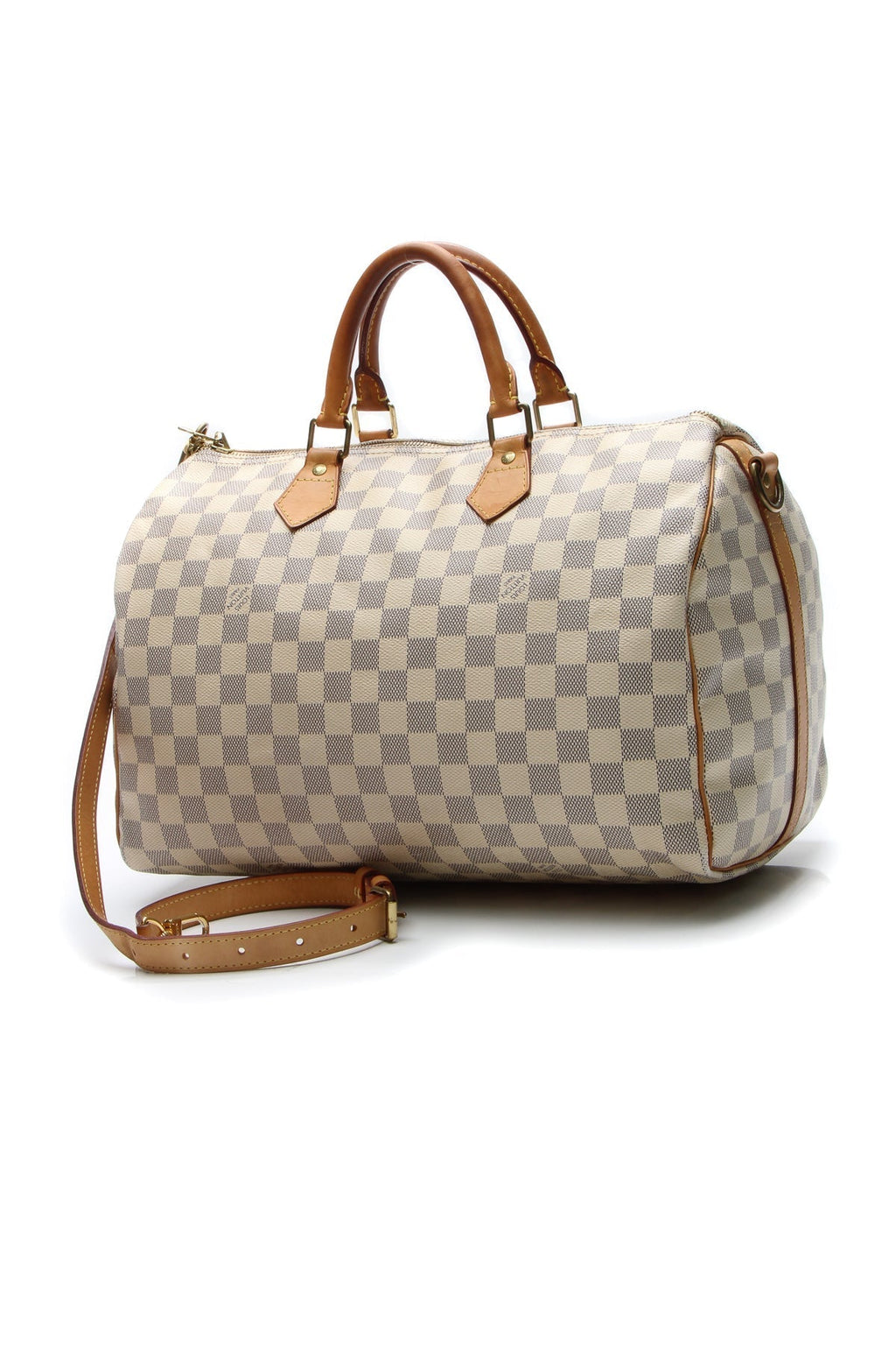 Speedy Bandouliere 35 Bag - Damier Azur