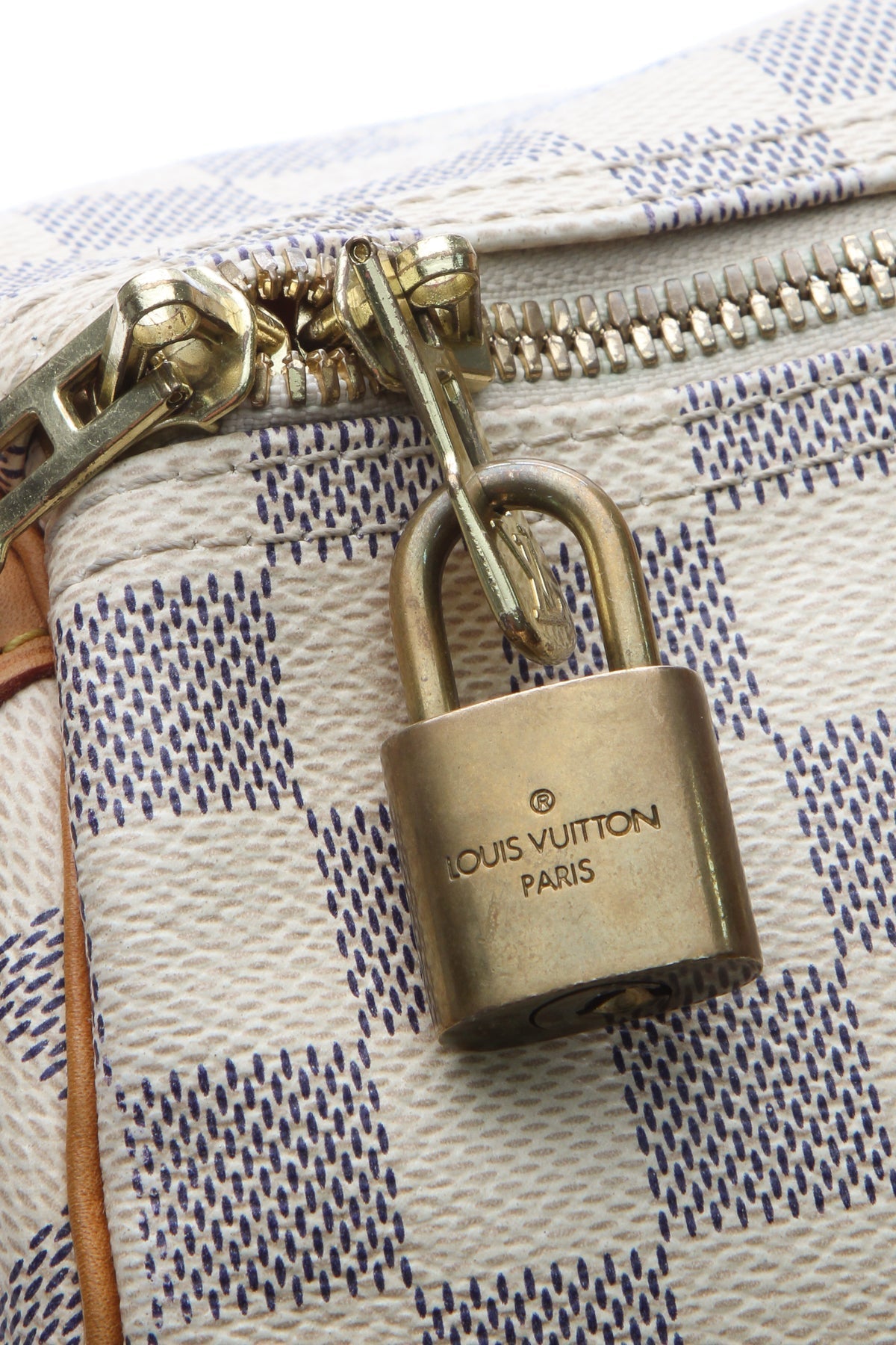 Speedy Bandouliere 35 Bag - Damier Azur