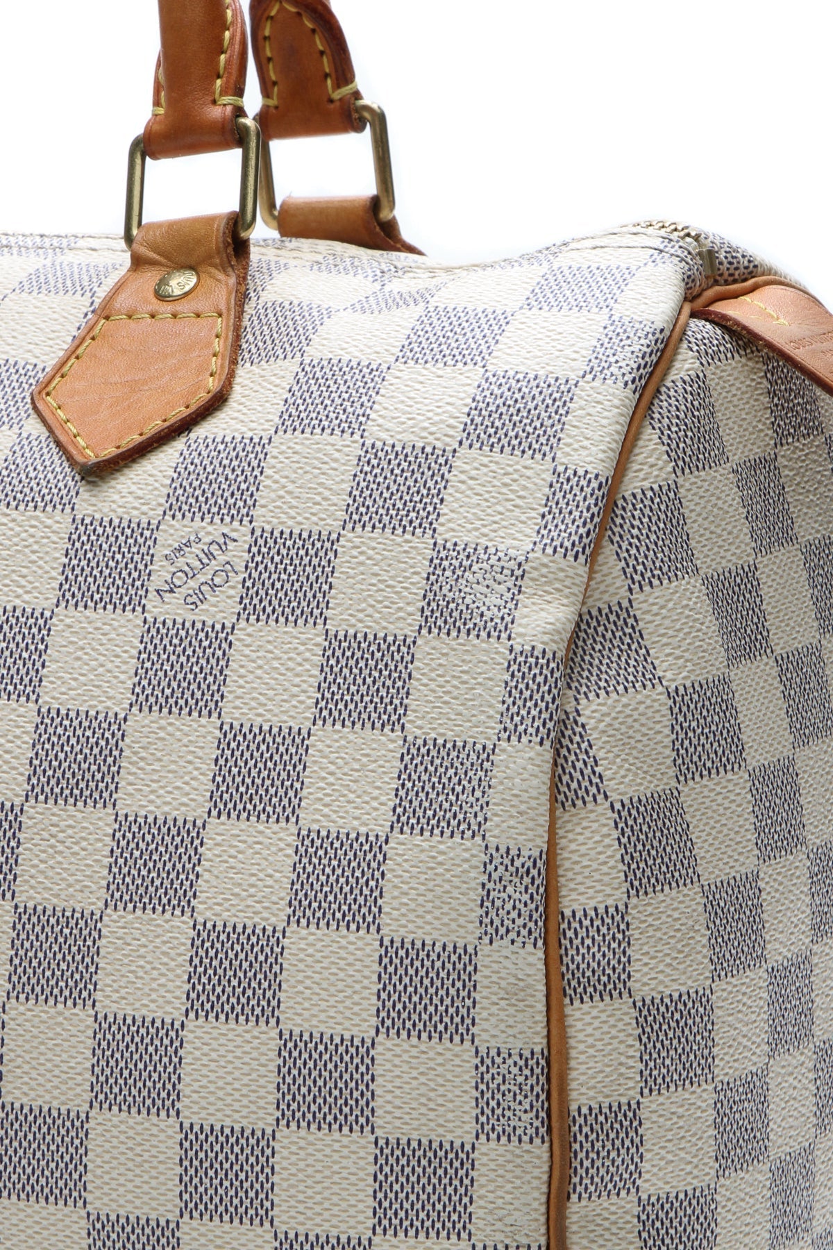 Speedy 30 Bag - Damier Azur