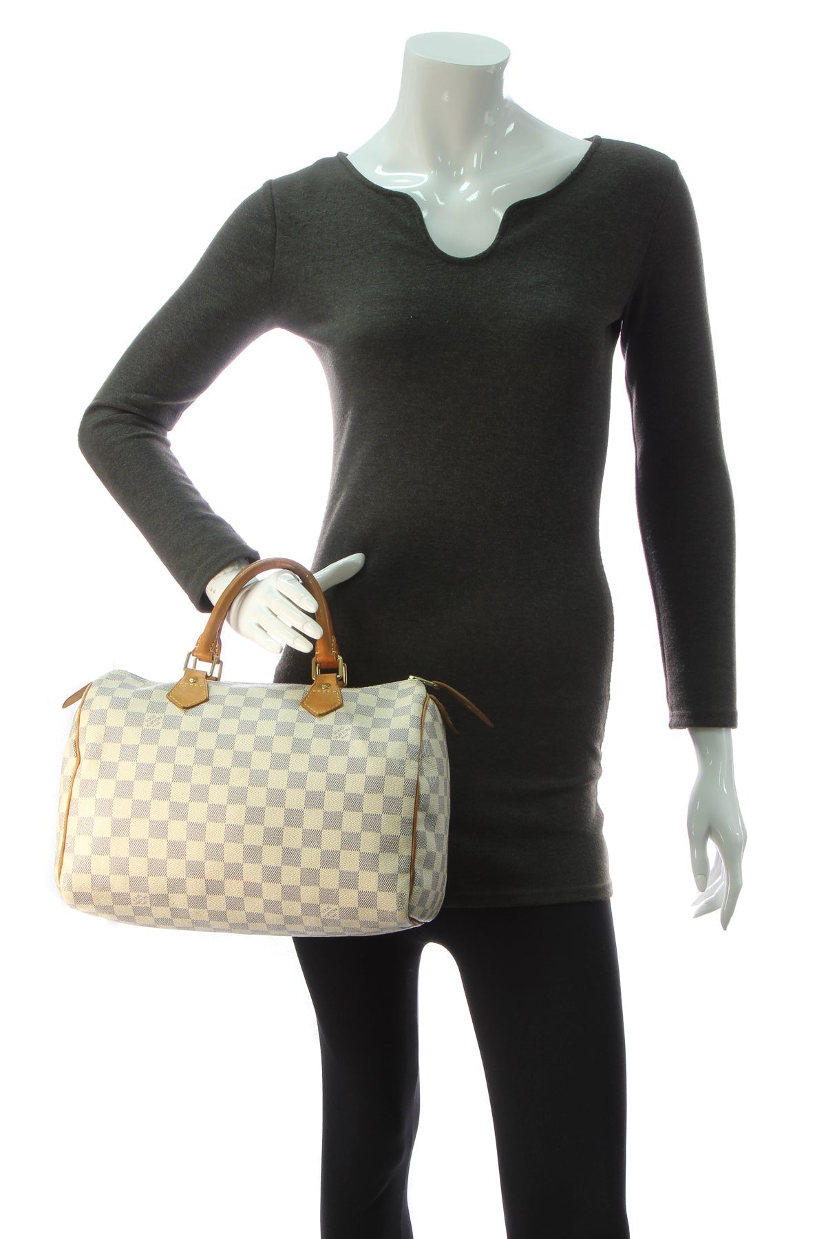 Speedy 30 Bag - Damier Azur