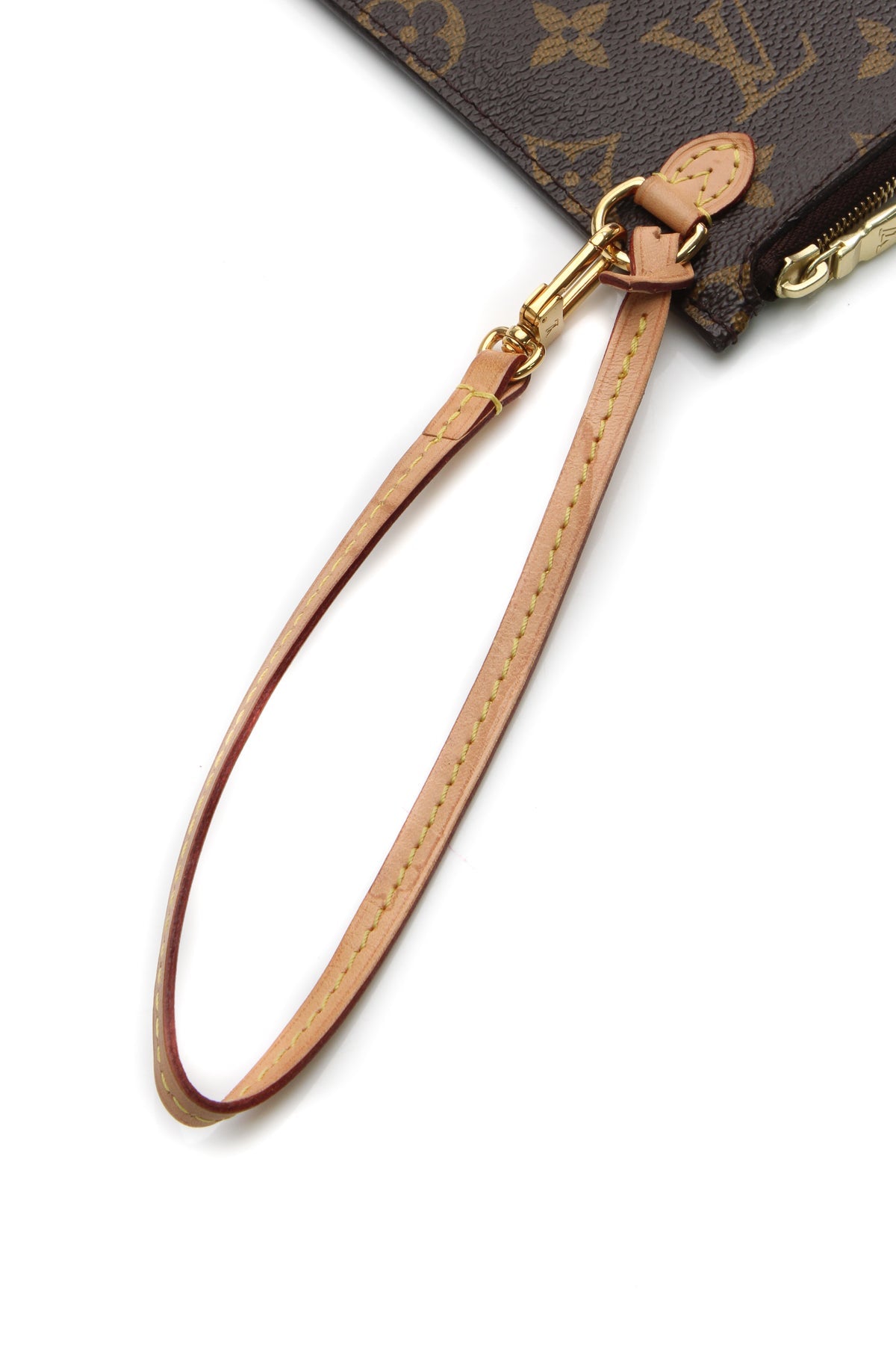 Neverfull Pouch Wristlet - Monogram