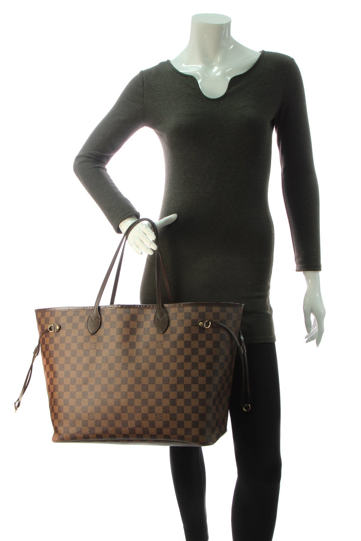 Neverfull GM Tote Bag - Damier Ebene