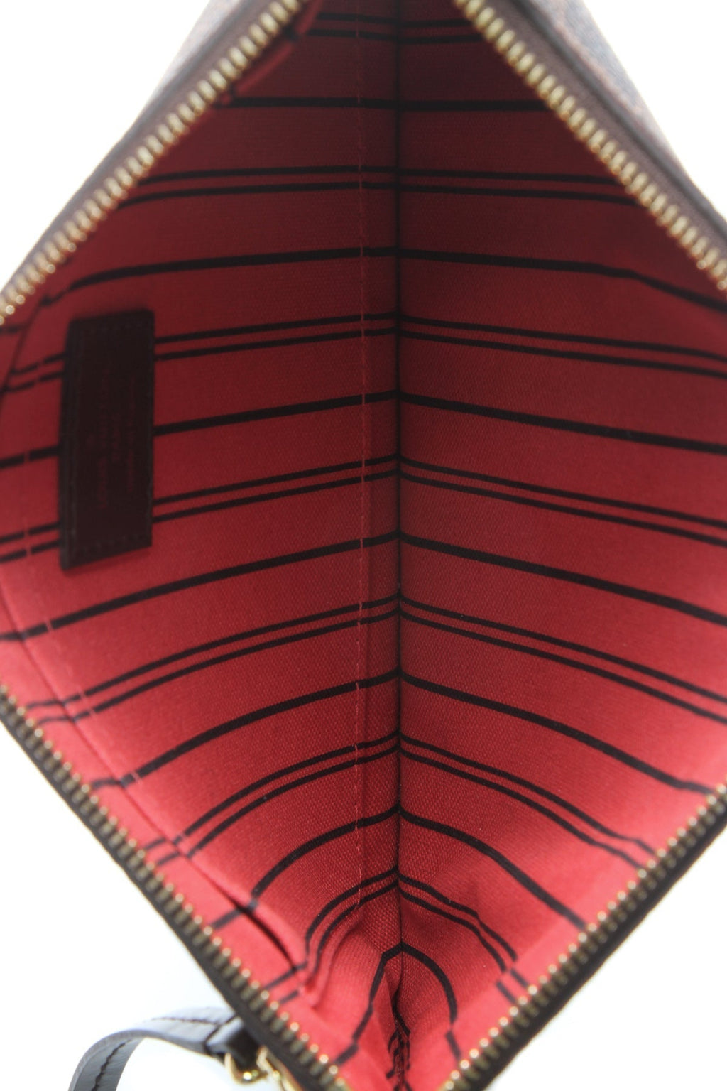 Neverfull Pouch Wristlet - Damier Ebene