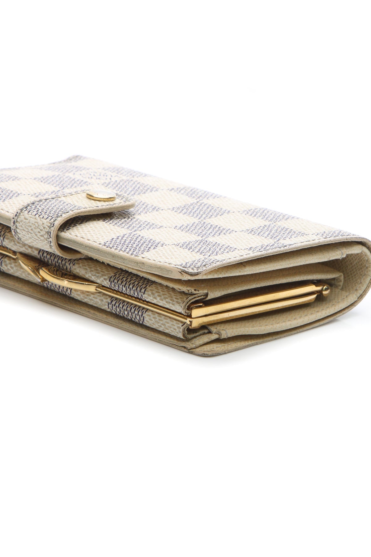 Portefeuille Viennois French Wallet - Damier Azur