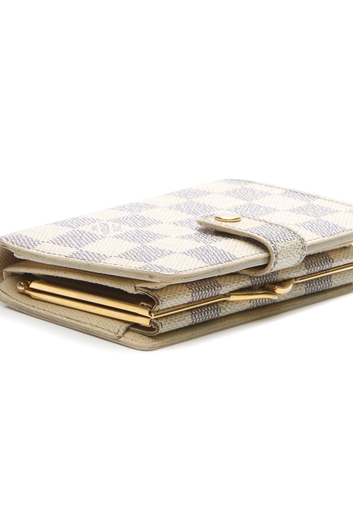 Portefeuille Viennois French Wallet - Damier Azur