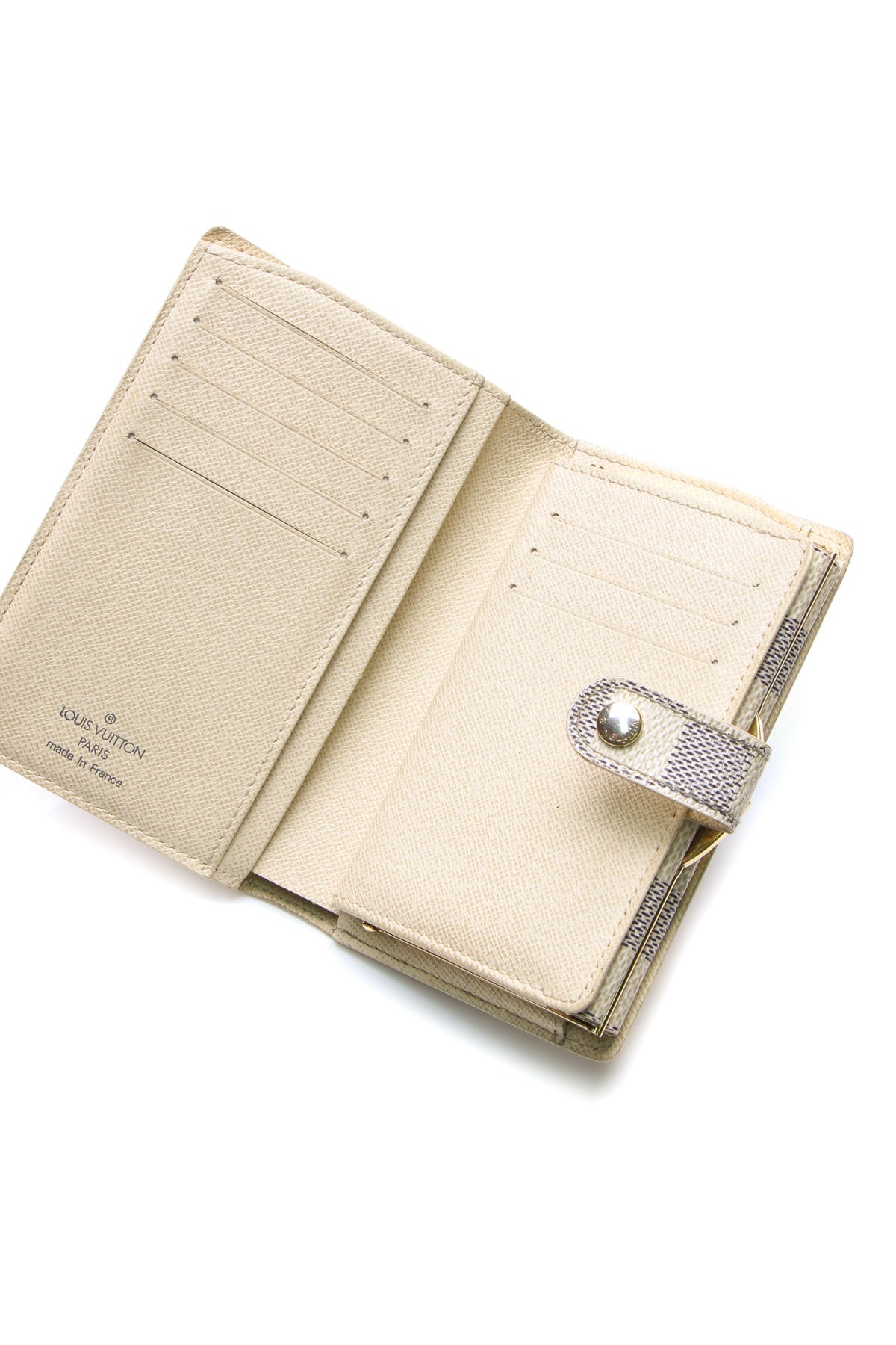 Portefeuille Viennois French Wallet - Damier Azur