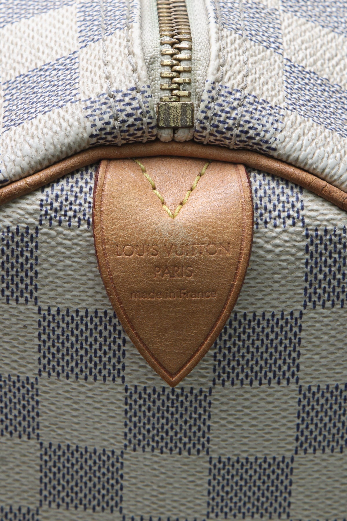 Speedy 30 Bag - Damier Azur