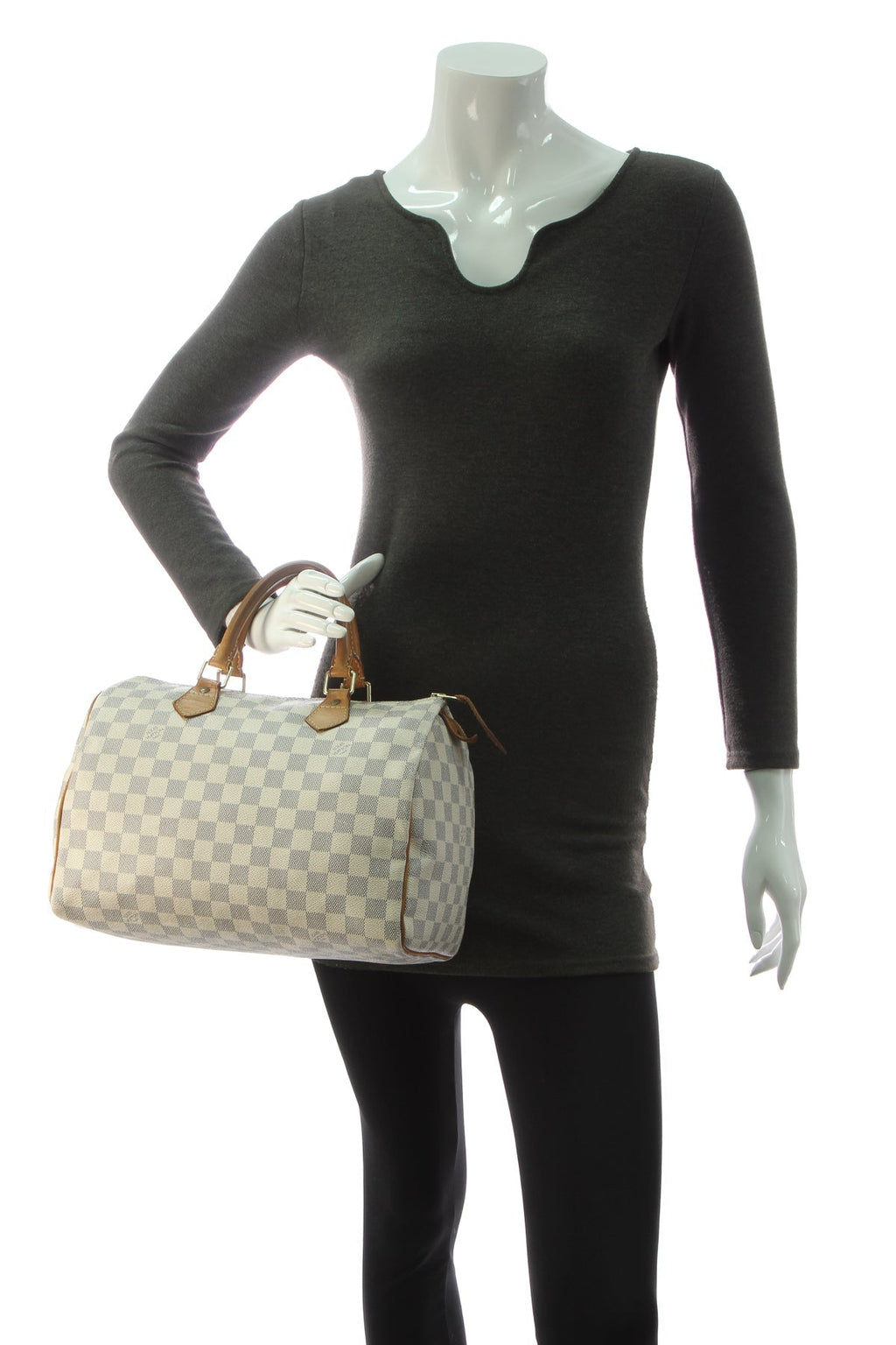 Speedy 30 Bag - Damier Azur