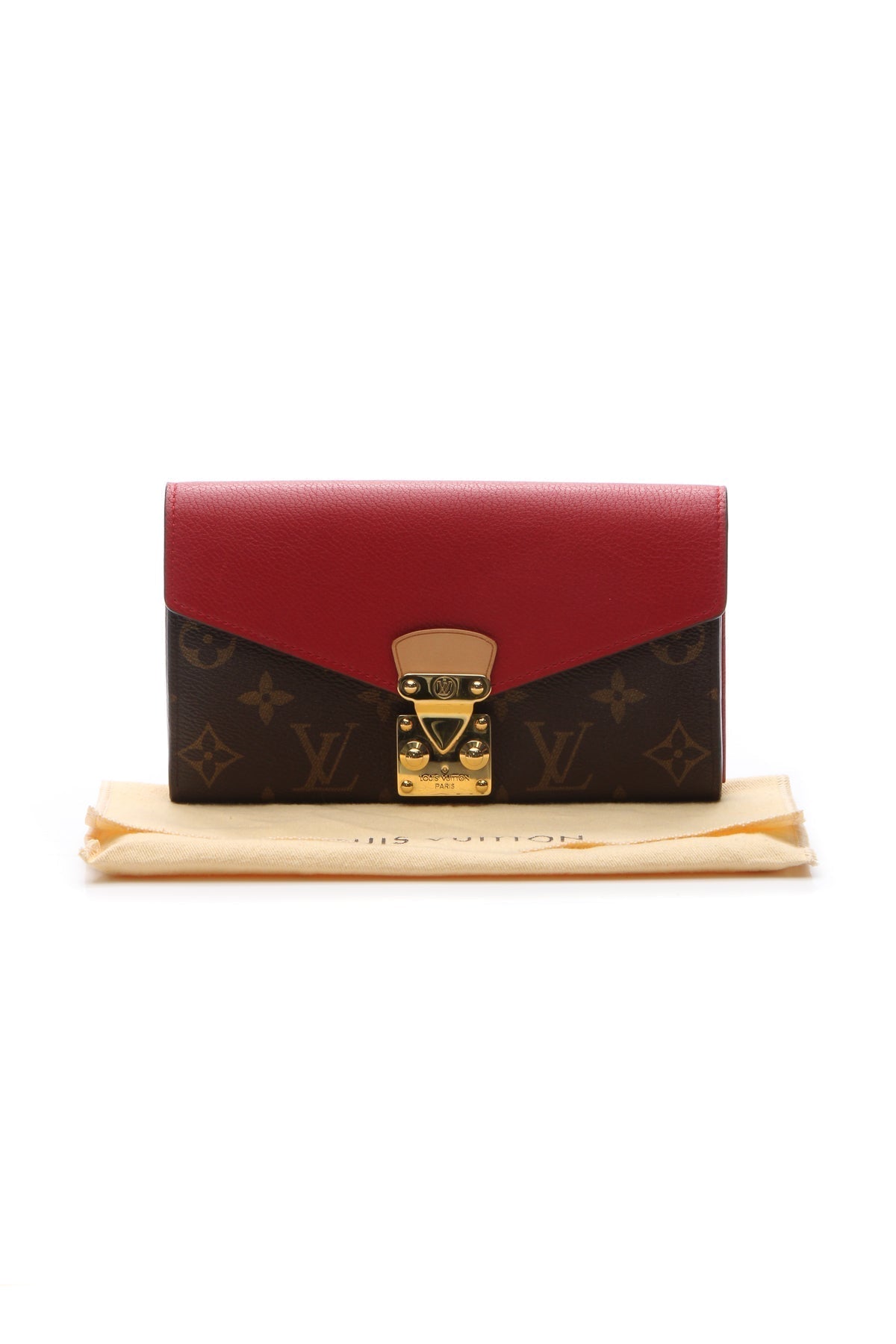 Pallas Wallet - Monogram/Cerise