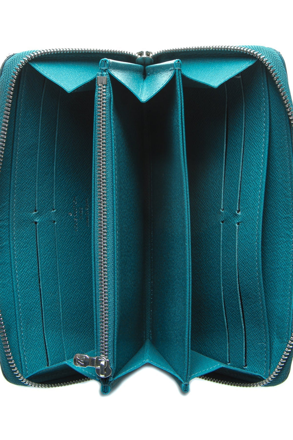 Epi Zippy Wallet - Cyan