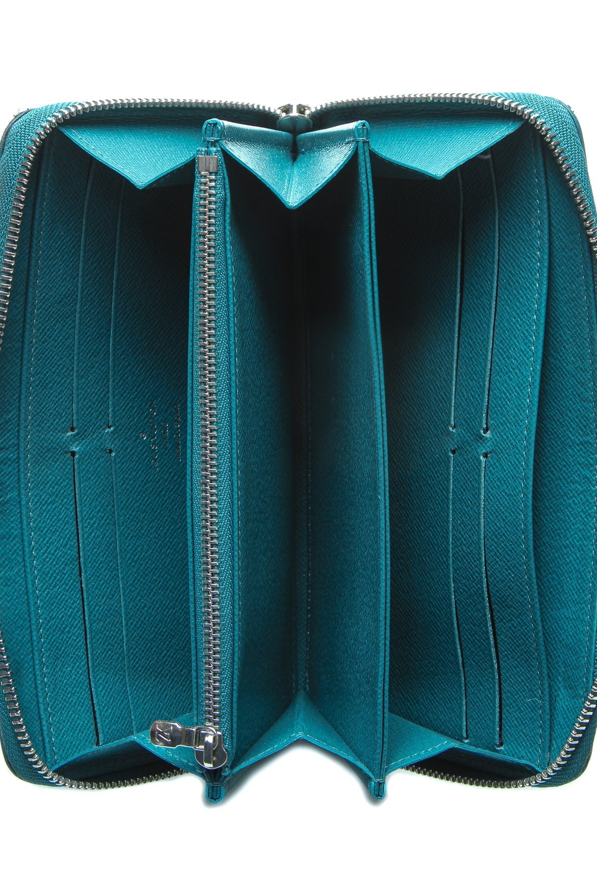 Epi Zippy Wallet - Cyan