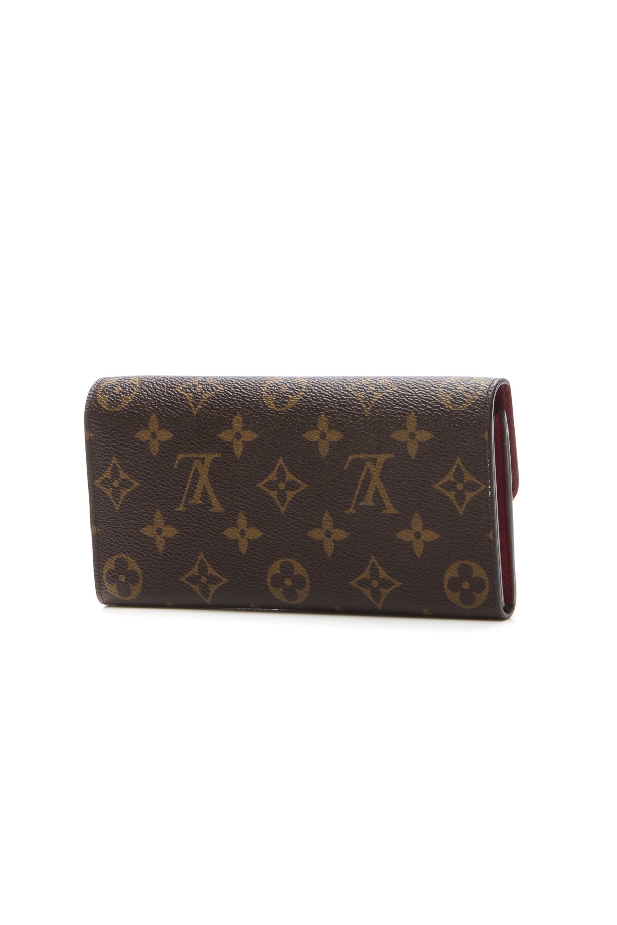 Emilie Wallet - Monogram/Fuchsia