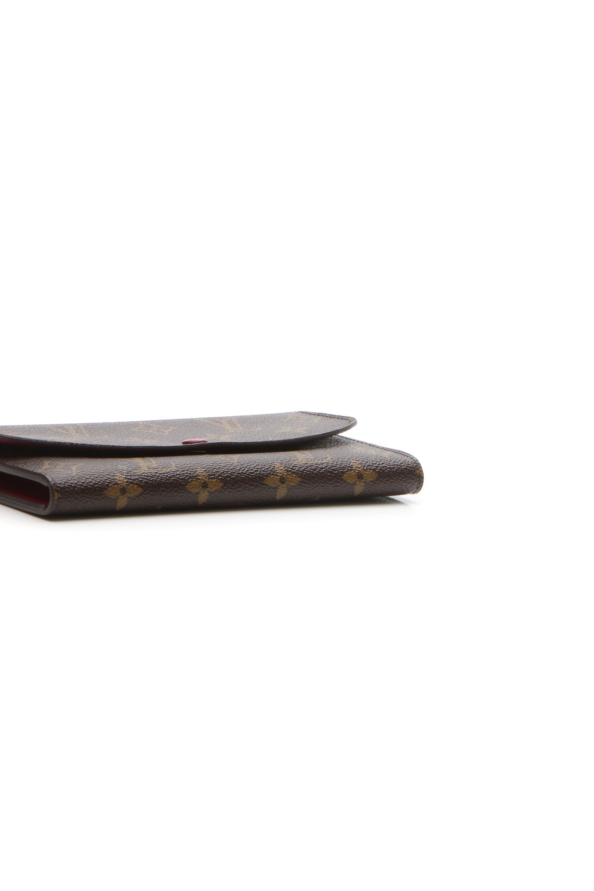 Emilie Wallet - Monogram/Fuchsia