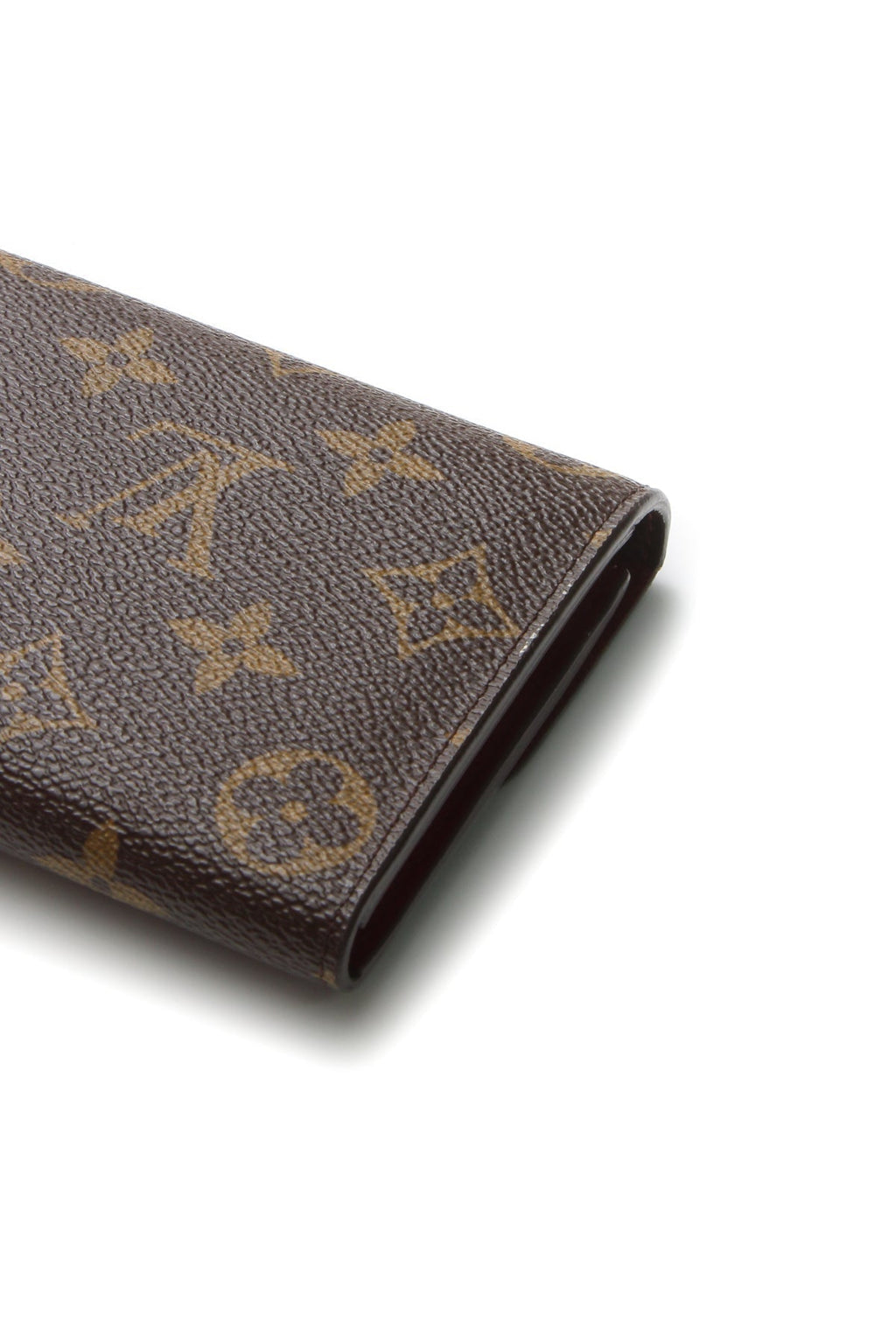 Emilie Wallet - Monogram/Fuchsia
