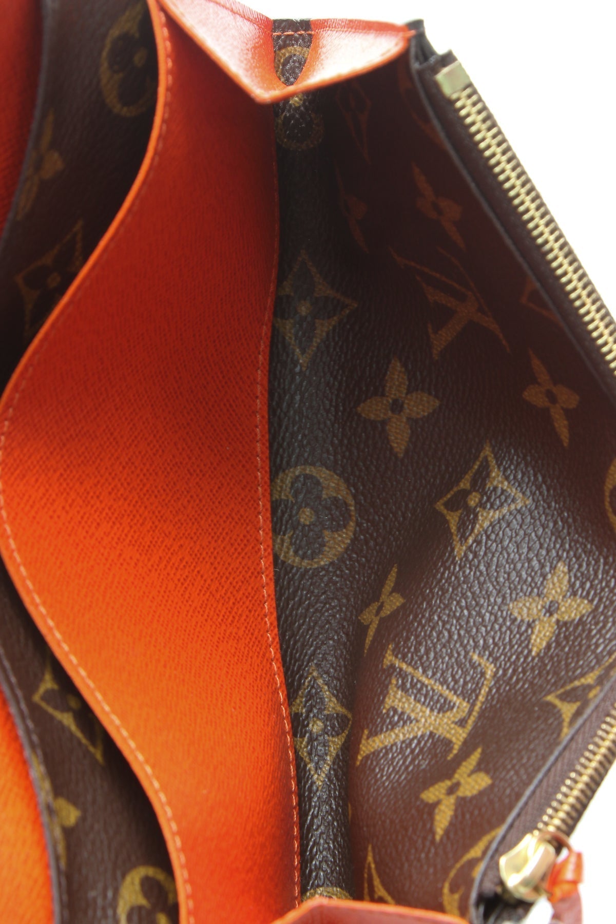 Emilie Wallet - Monogram/Piment