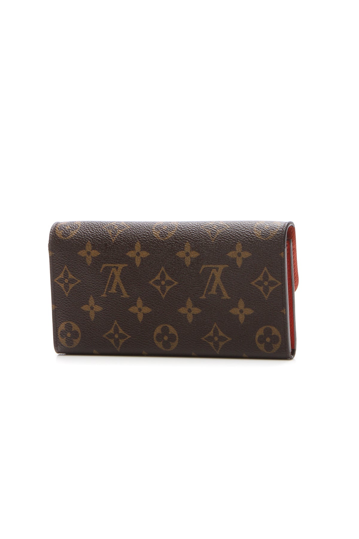 Emilie Wallet - Monogram/Piment