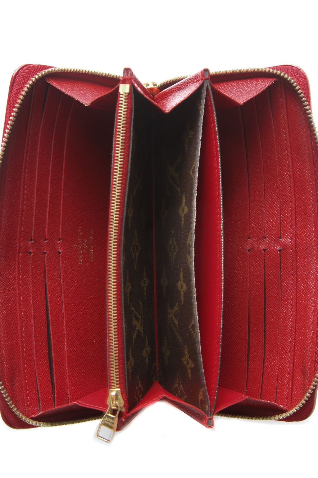 Retiro Zippy Wallet - Monogram/Cerise