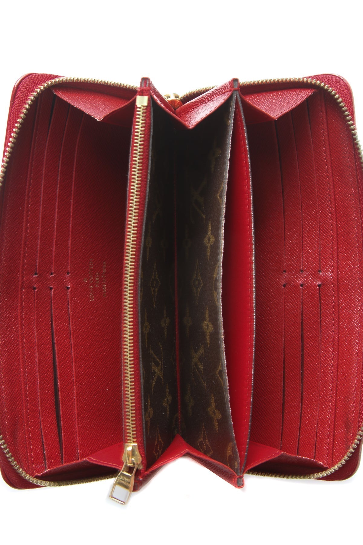 Retiro Zippy Wallet - Monogram/Cerise