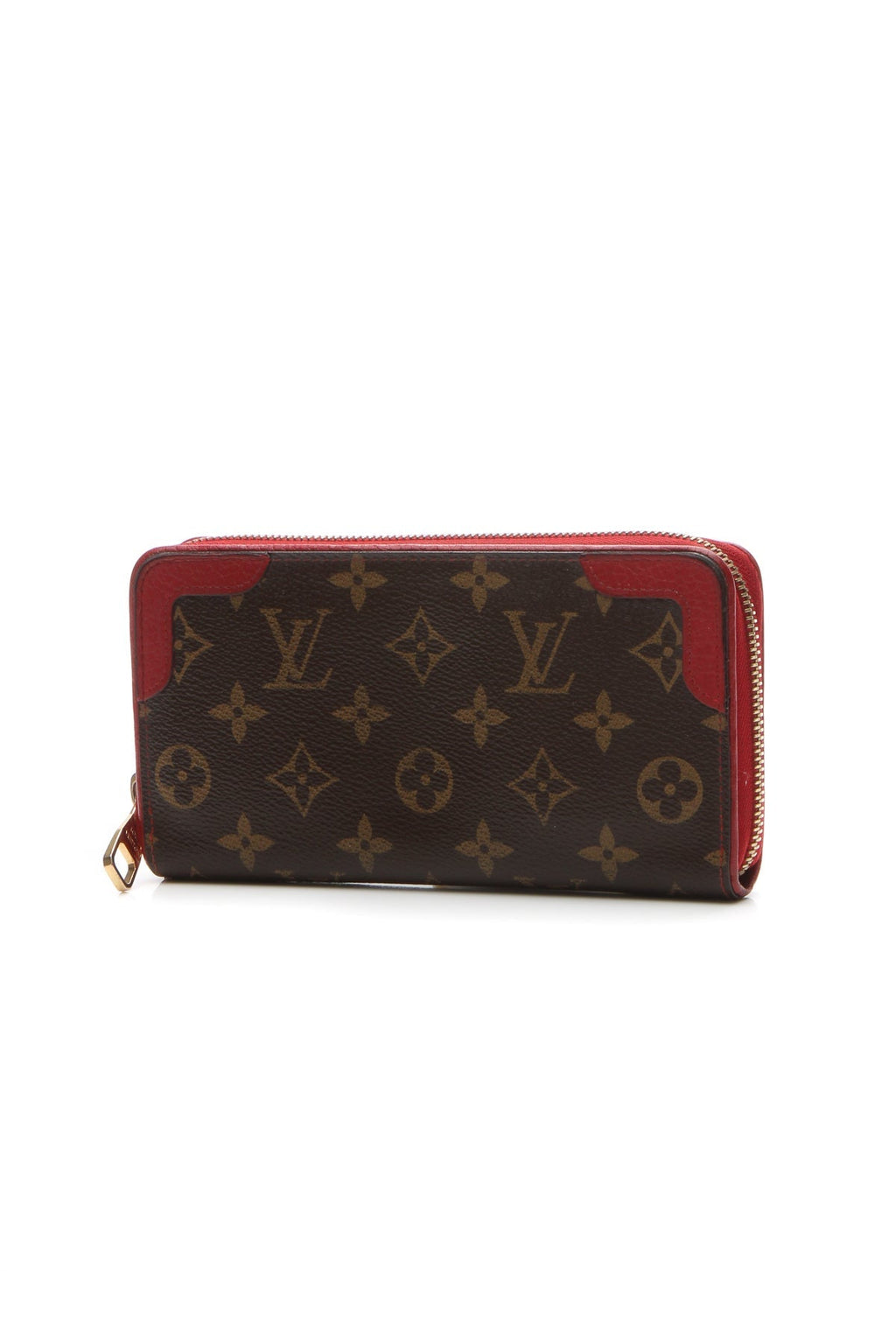Retiro Zippy Wallet - Monogram/Cerise