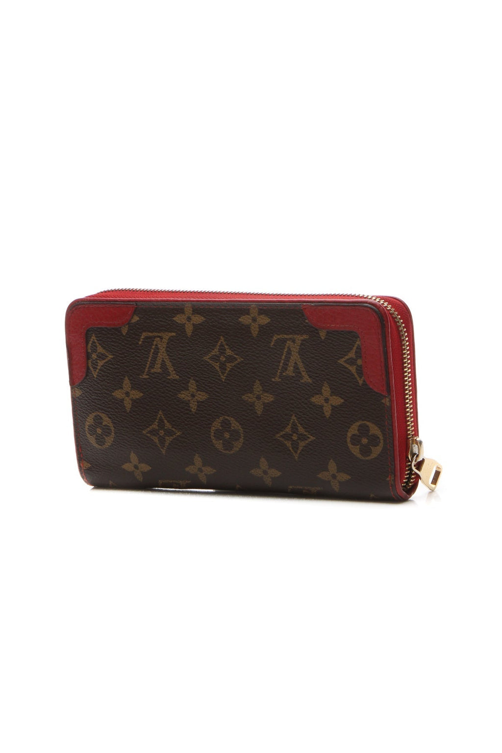Retiro Zippy Wallet - Monogram/Cerise
