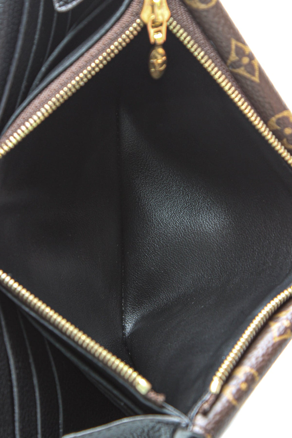 Double V Wallet - Black/Monogram
