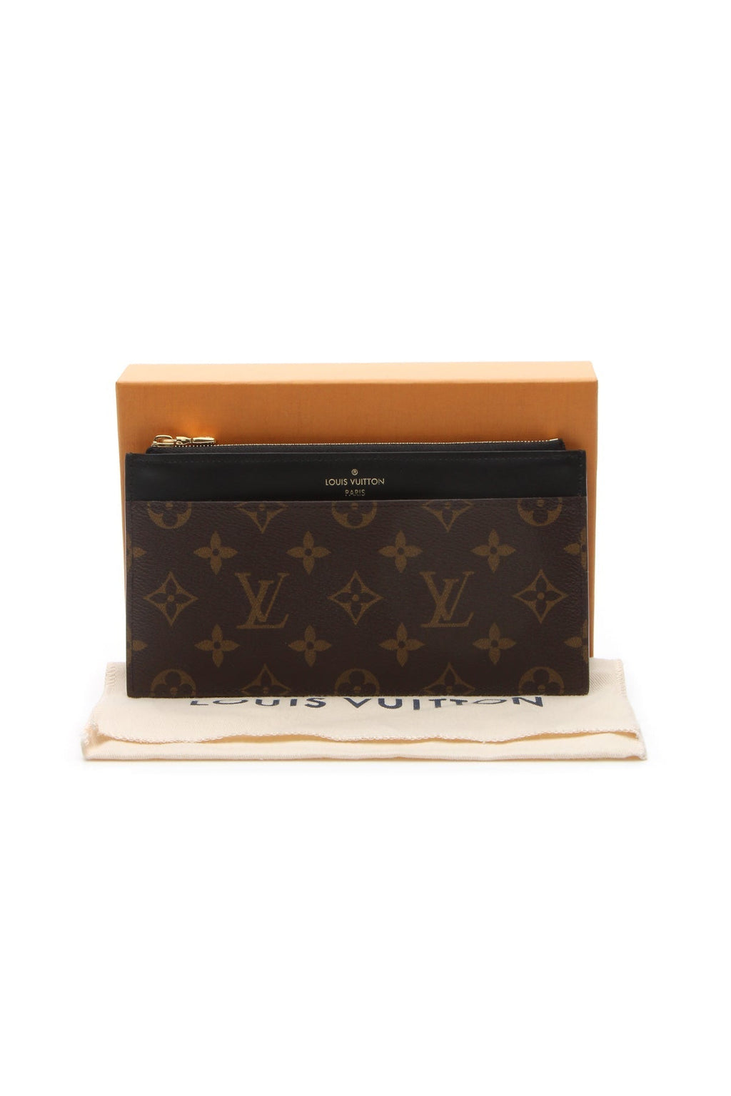 Slim Purse Wallet - Monogram/Noir