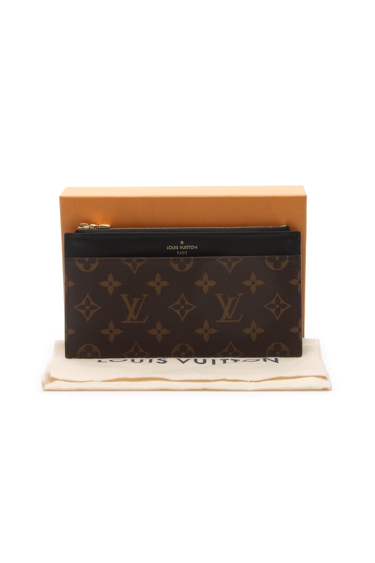 Slim Purse Wallet - Monogram/Noir