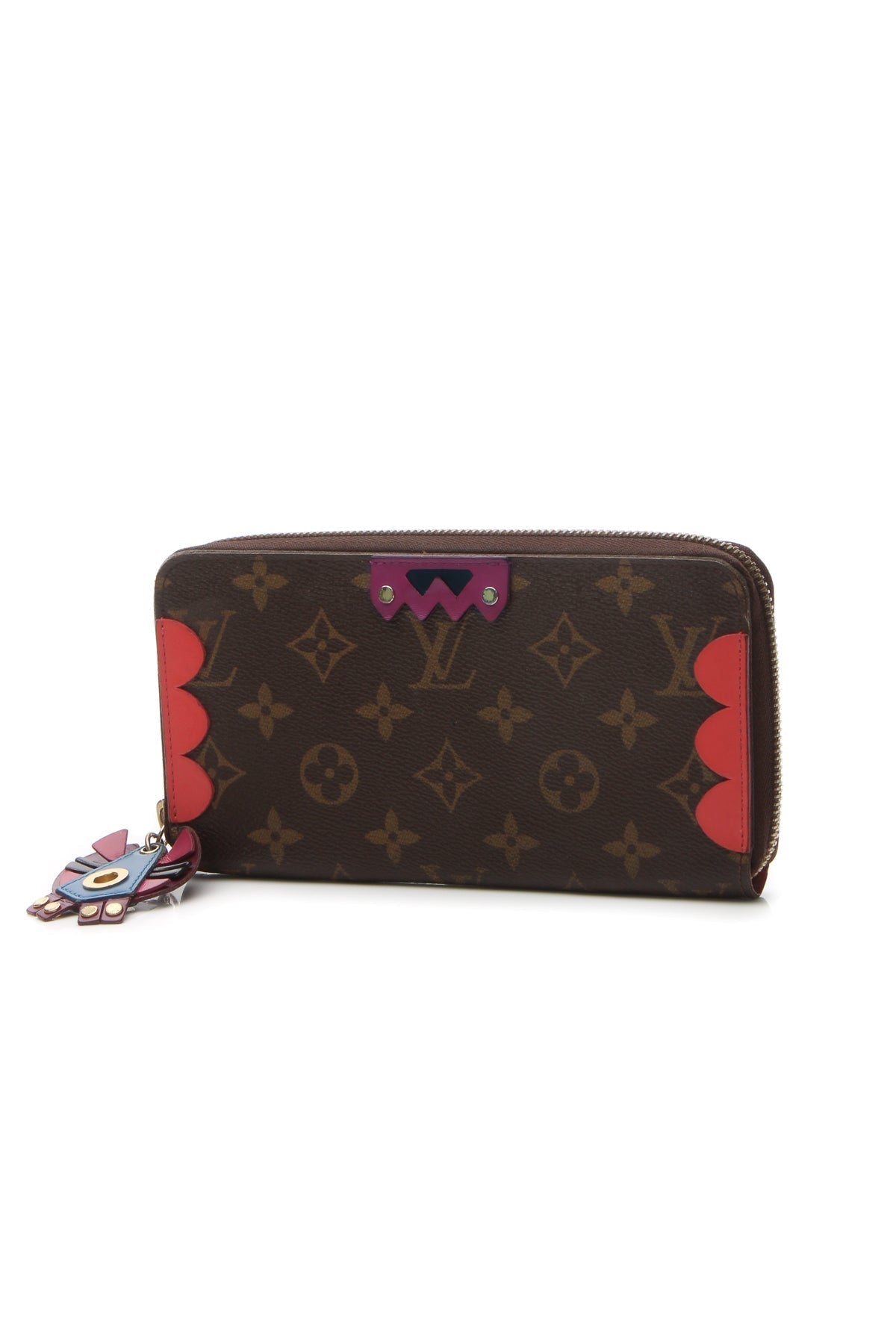 Totem Zippy Wallet - Flamingo Monogram