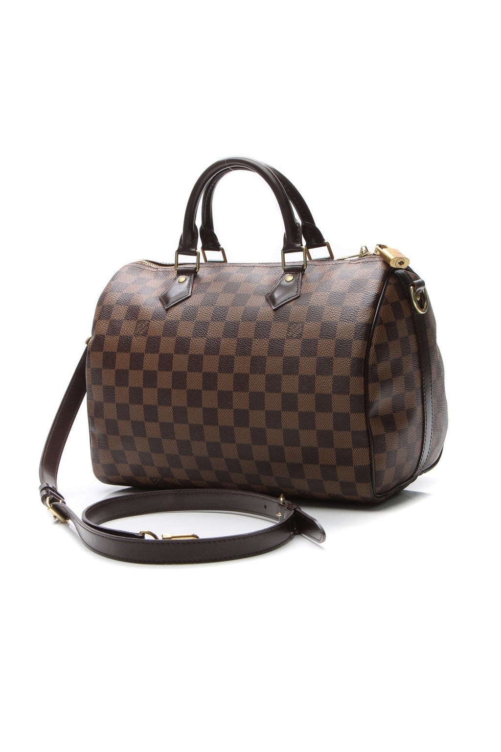 Speedy Bandouliere 30 Bag - Damier Ebene