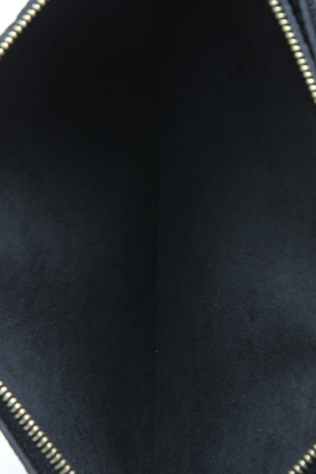 Empreinte Double Zip Pochette Bag - Black