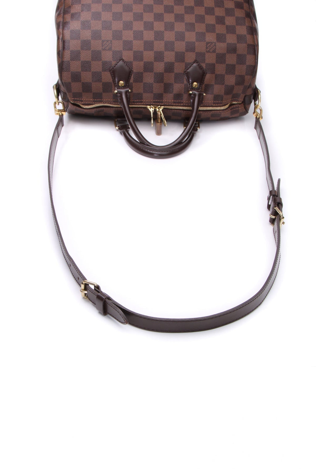 Speedy Bandouliere 30 Bag - Damier Ebene