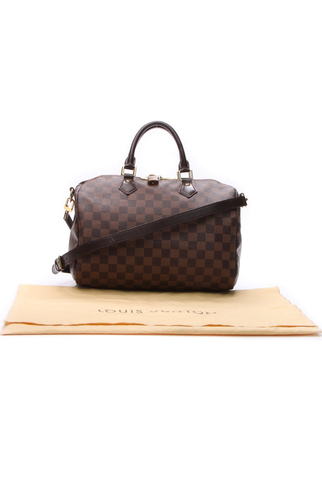 Speedy Bandouliere 30 Bag - Damier Ebene