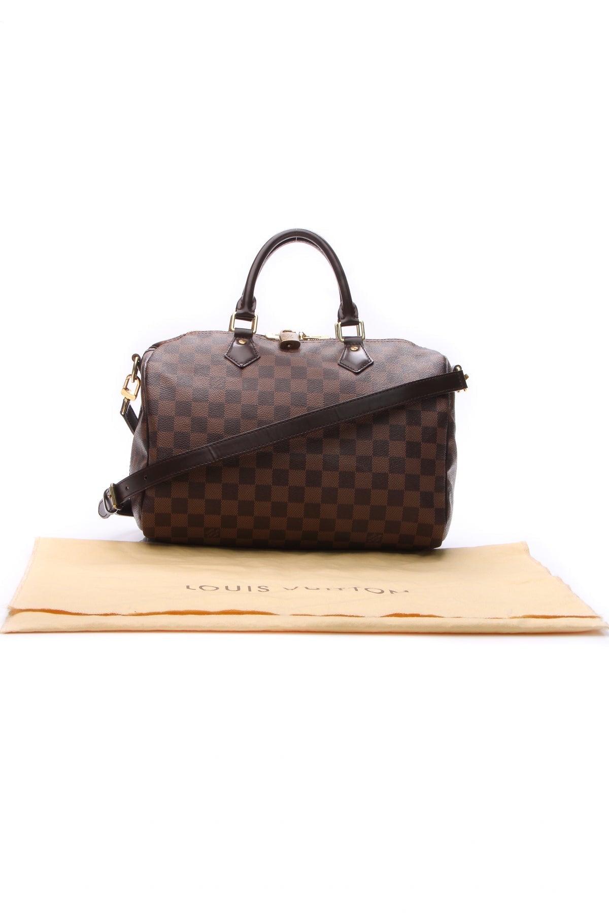 Speedy Bandouliere 30 Bag - Damier Ebene
