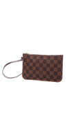 Neverfull PM Pouch Wristlet - Damier Ebene