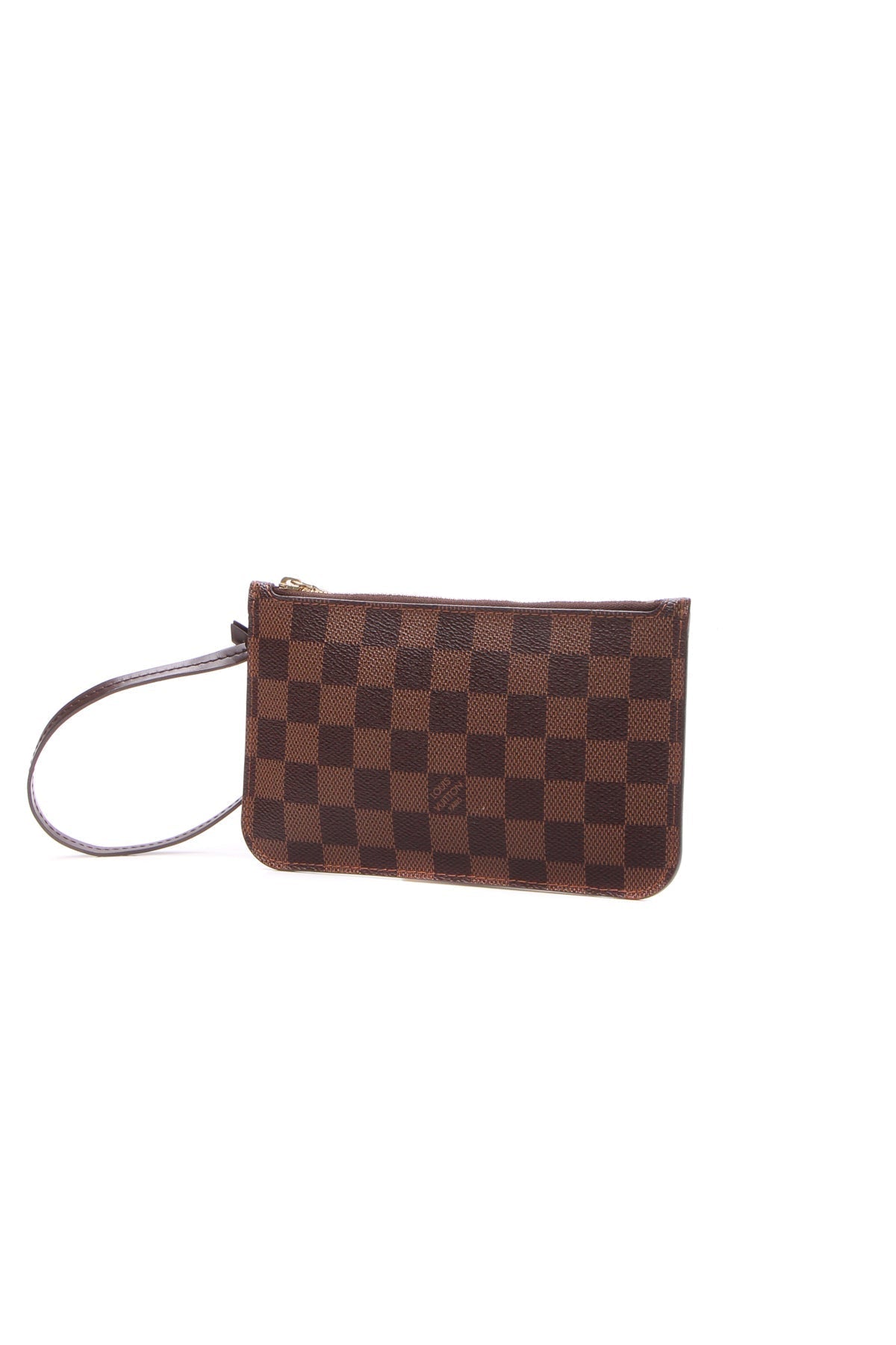 Neverfull PM Pouch Wristlet - Damier Ebene