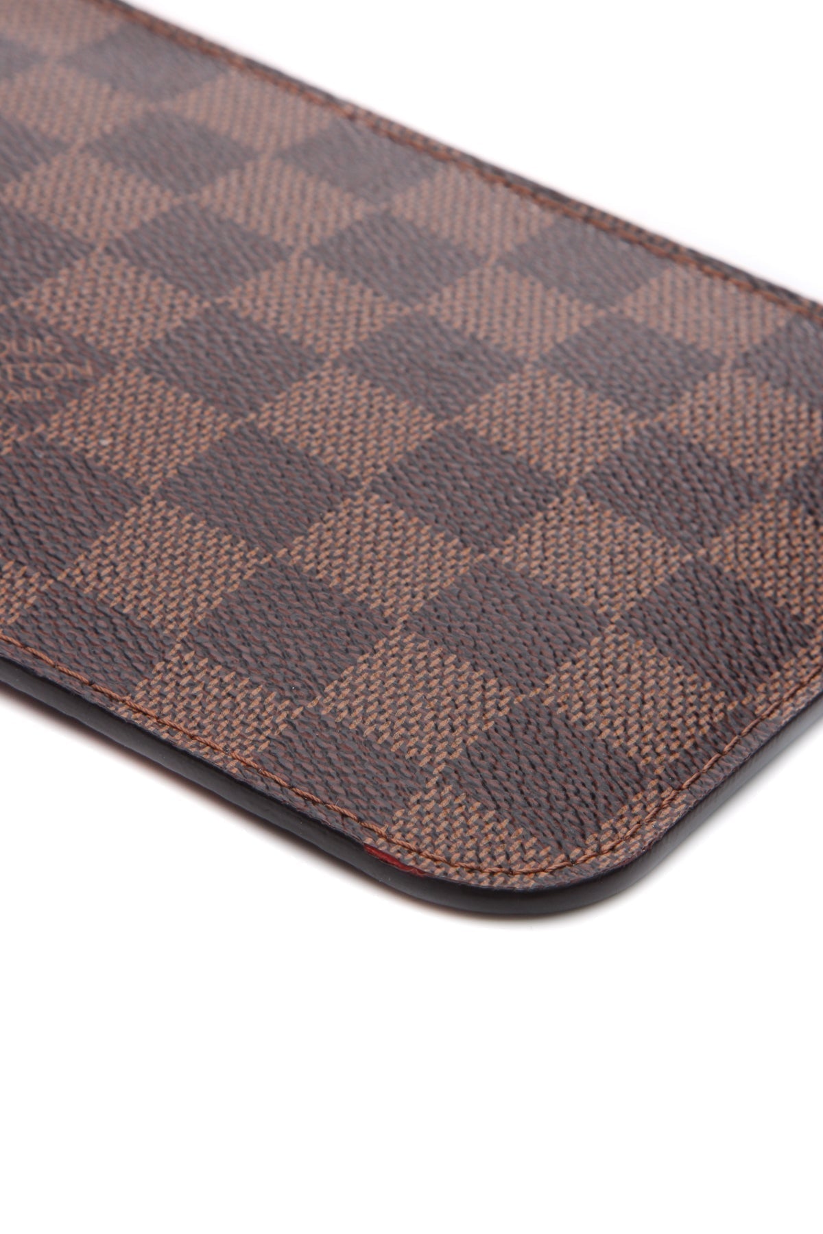 Neverfull PM Pouch Wristlet - Damier Ebene