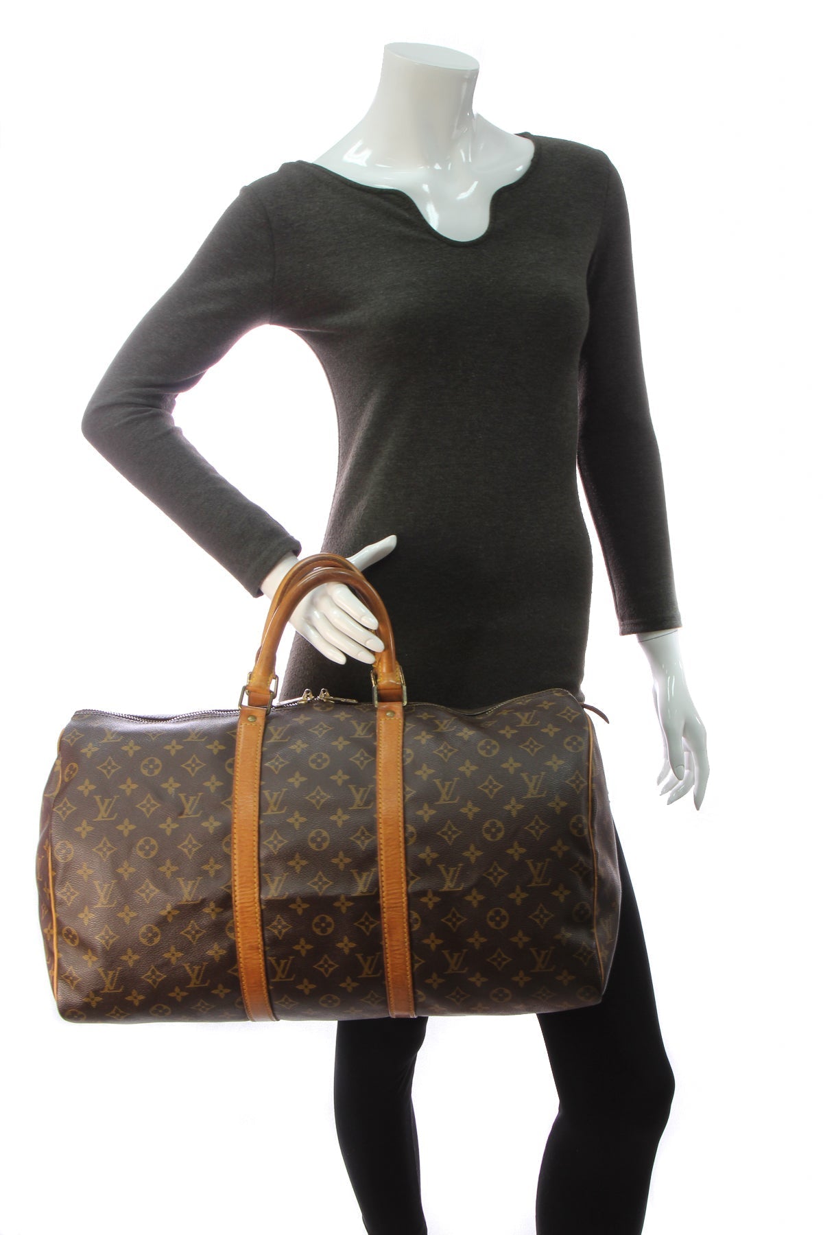 Vintage Keepall 50 Travel Bag - Monogram
