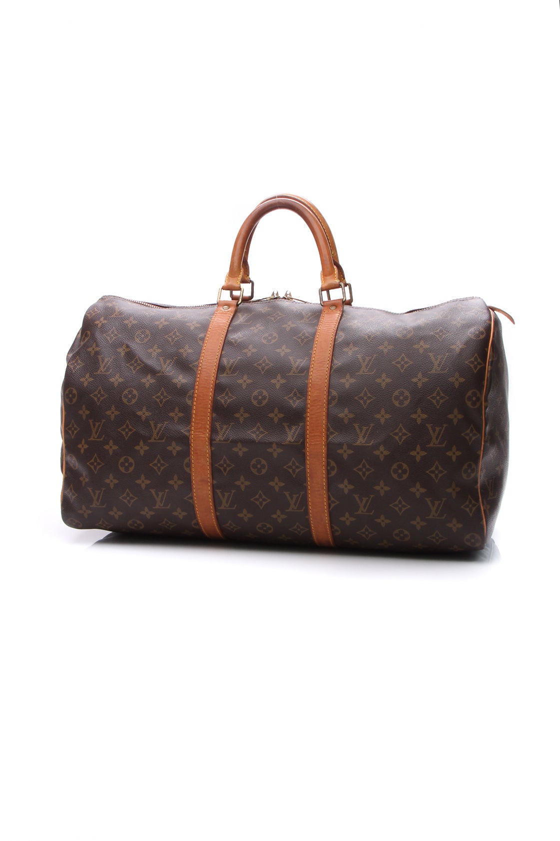 Vintage Keepall 50 Travel Bag - Monogram