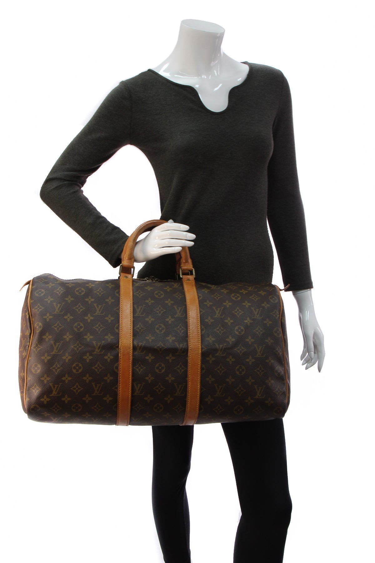 Vintage Keepall 50 Travel Bag - Monogram