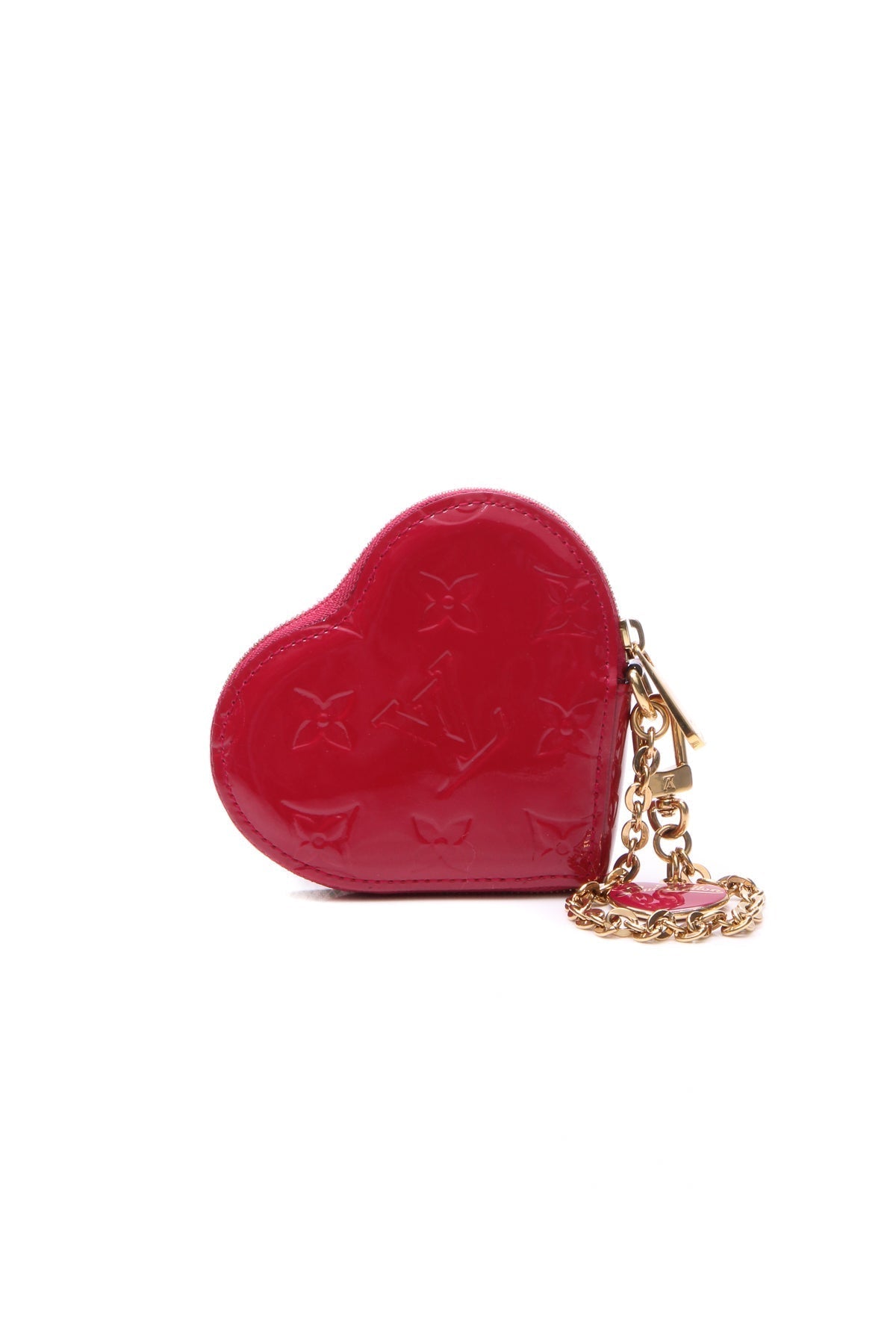 Vernis Heart Coin Purse - Rose Indian